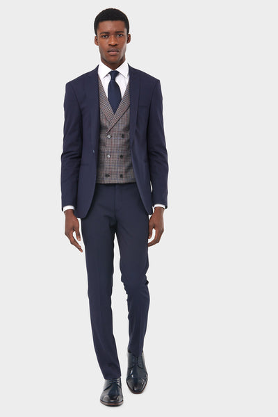 Leo Bordo Waistcoat By Benetti Menswear