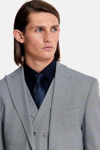 Berlin Grey 3 Piece Benetti Menswear Suit