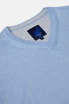 Benetti Menswear V Neck Sweater Sky