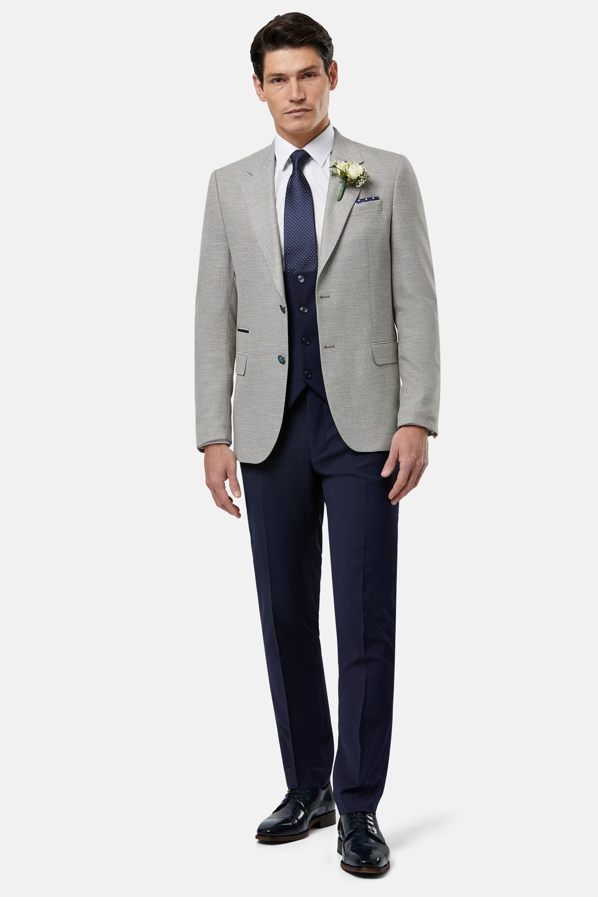 Harold Beige Wedding Suit By Benetti Menswear 