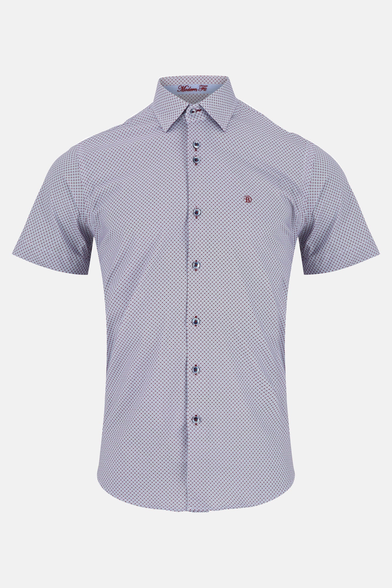 Ivan Wine Short Sleeve Shirt 