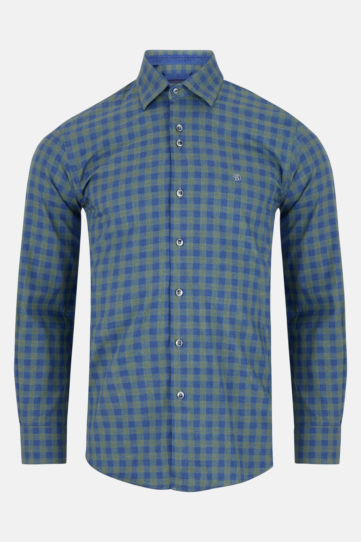 Lisbon Sage Shirt By Benetti Menswear 