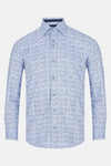 London Blue Shirt By Benetti Menswear