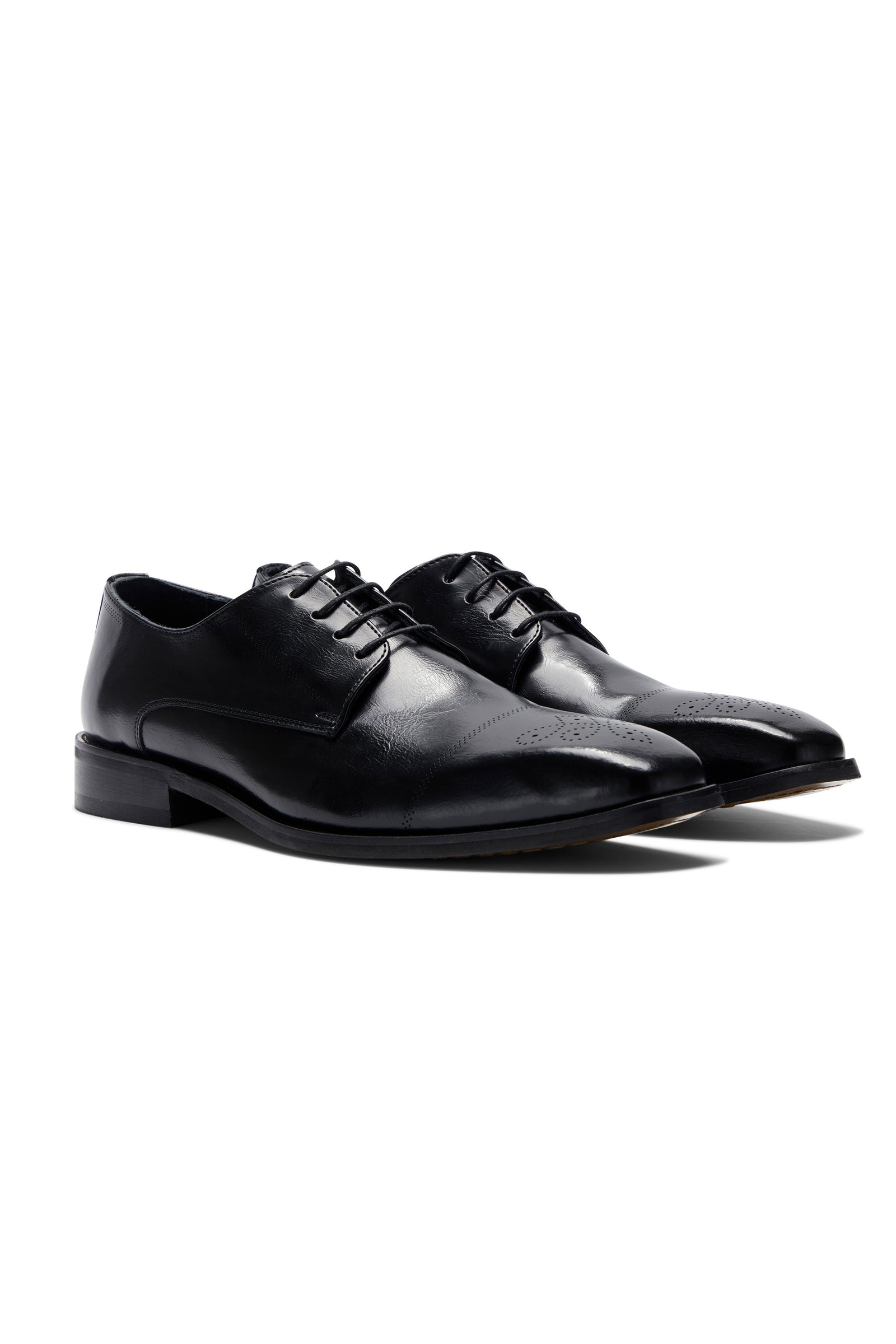 Louis black Shoe By Benetti Menswear 