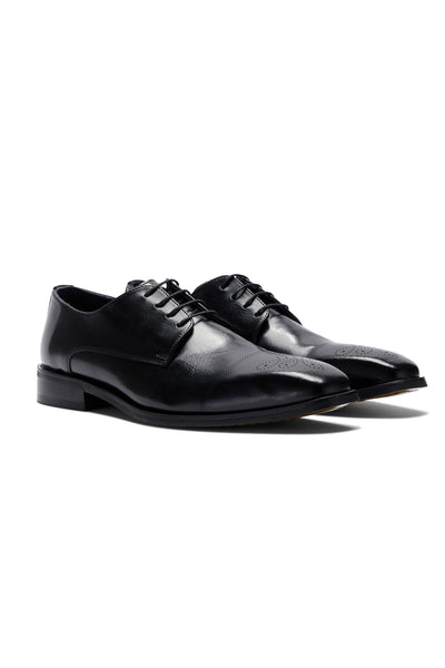 Louis black Shoe By Benetti Menswear