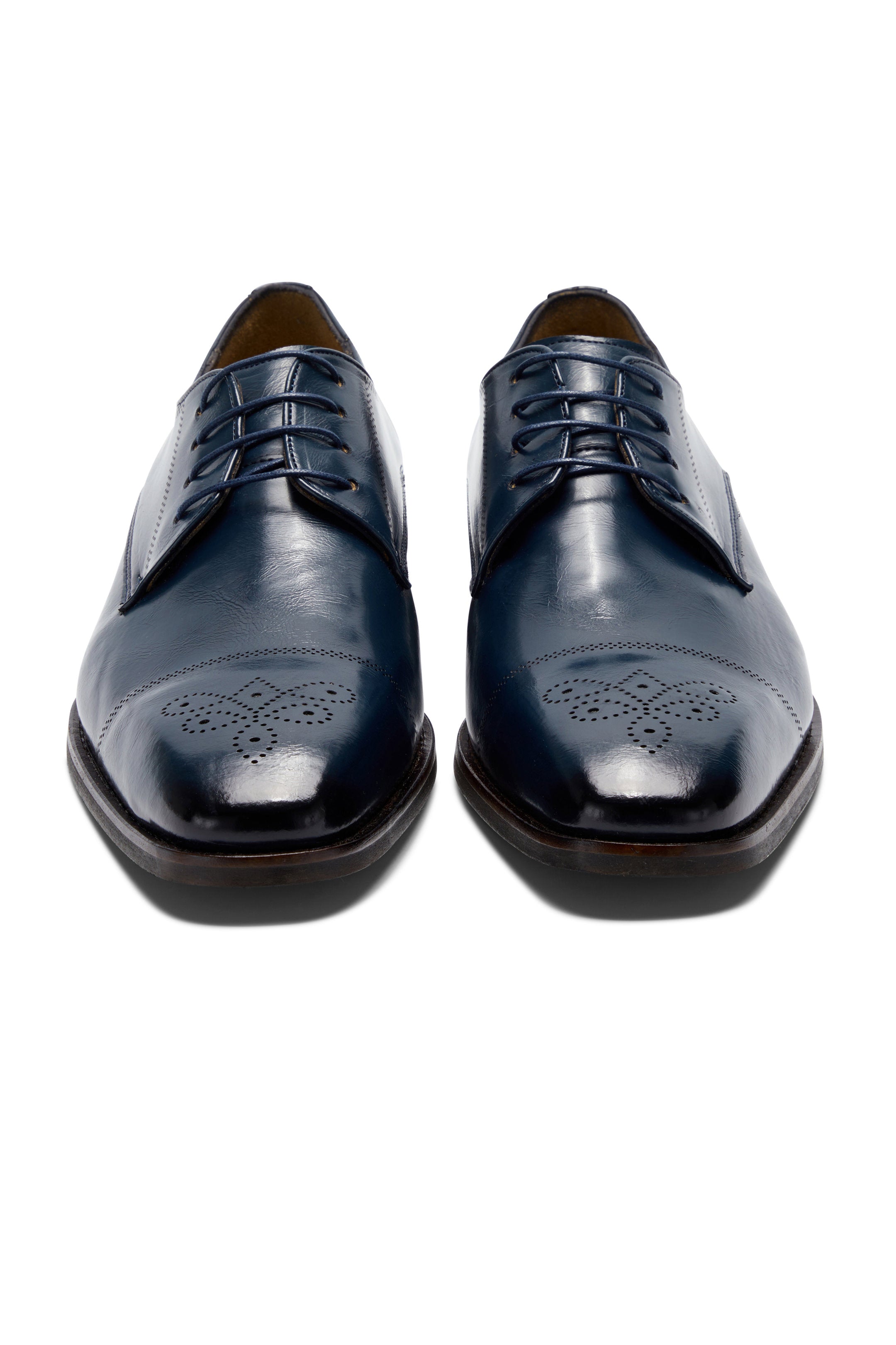Buy LOUIS STITCH Men's Style Blue/Black Formal Brogues Shoes