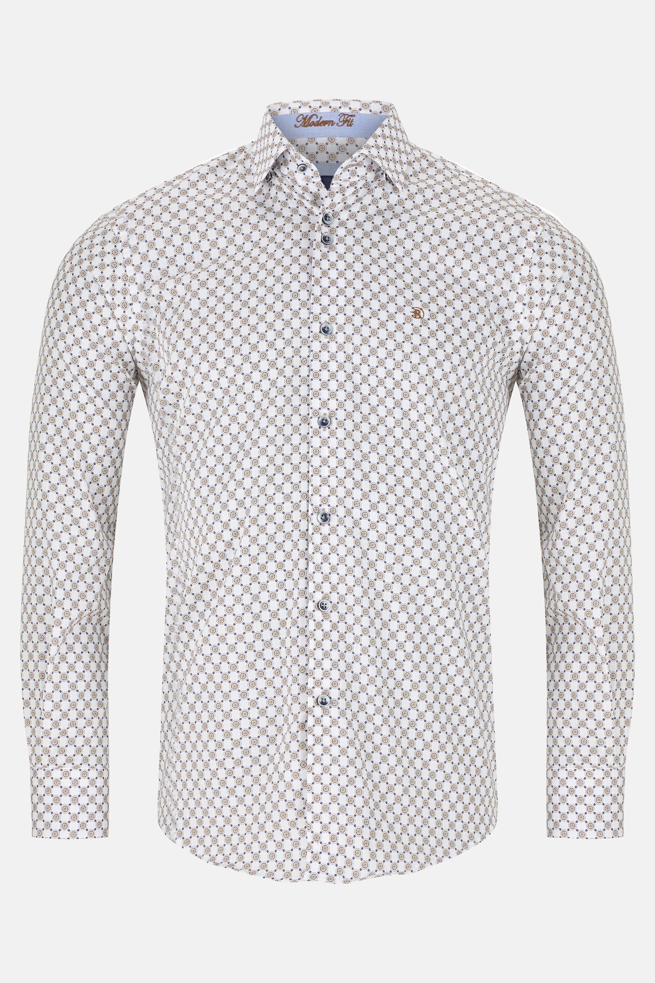 Malibu Coffee Long sleeve Benetti Shirt 