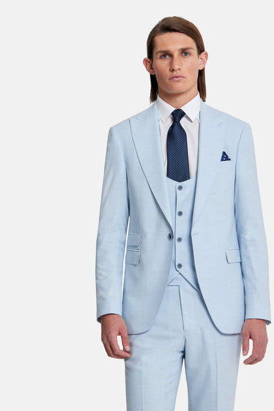Napoli Sky 3 Piece Suit By Benetti Menswear