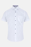Oxford White Short Sleeve Benetti Shirt
