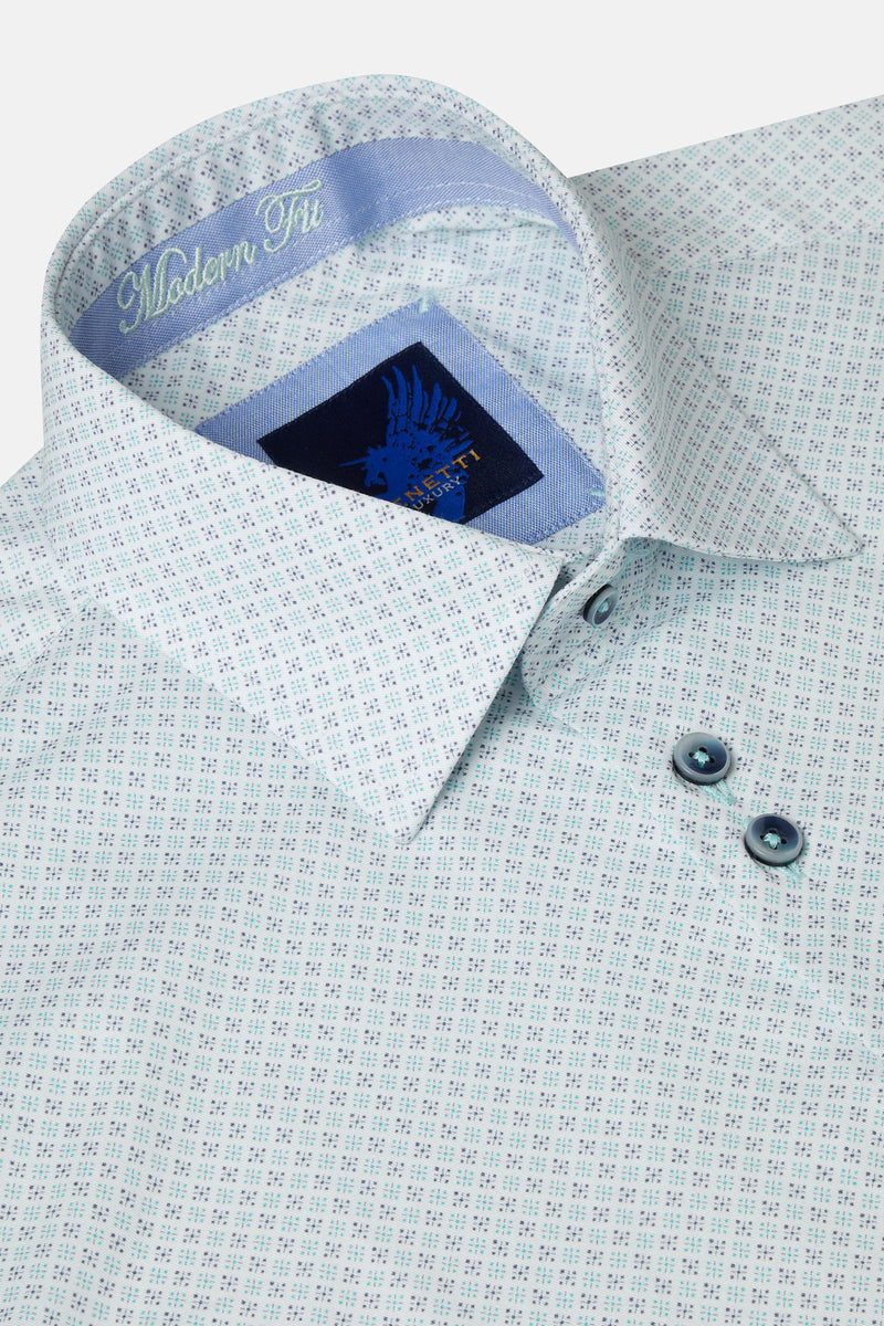 Sofia Mint Short Sleeve Shirt 