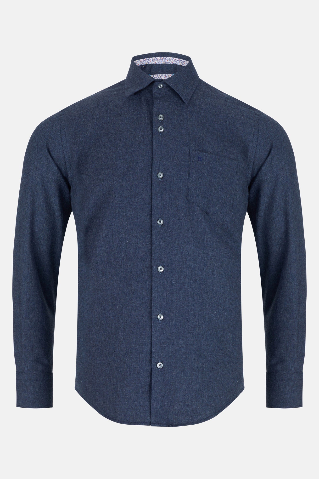 Toyko Indigo Cotton Shirt By Benetti 