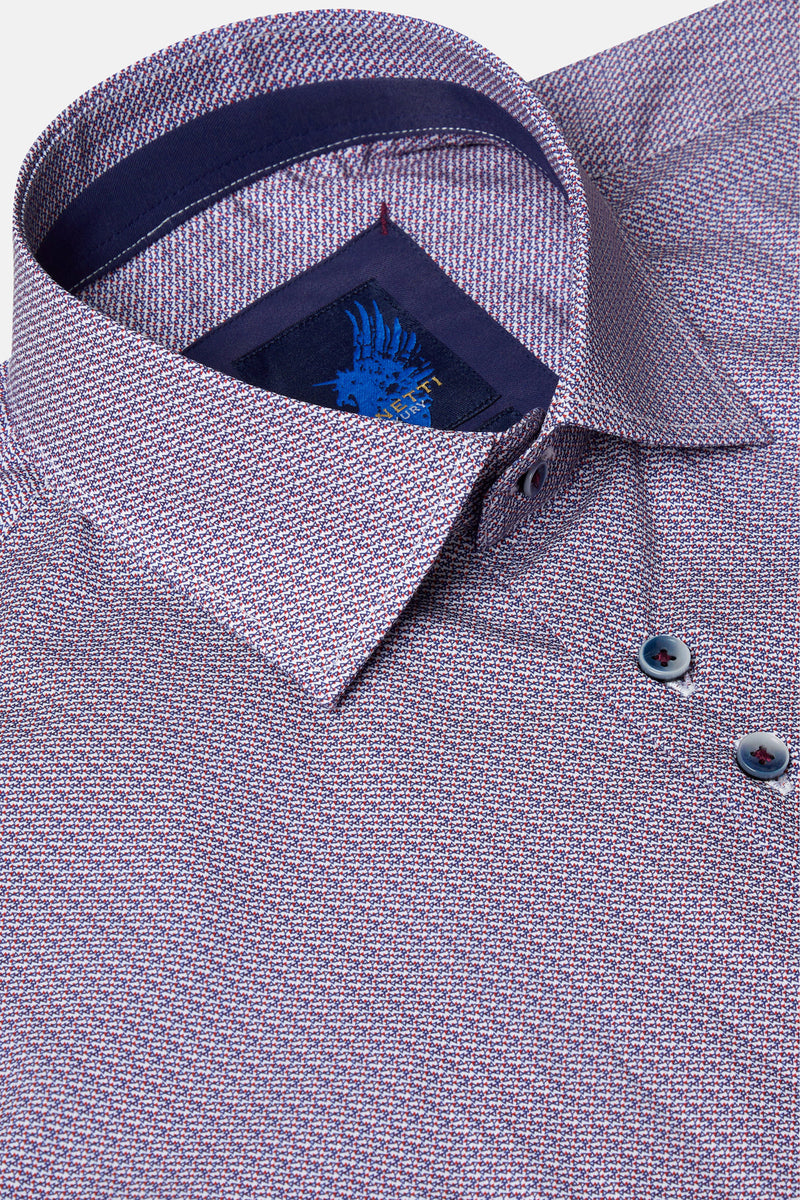 Vienna Bordo Benetti Menswear Shirt 