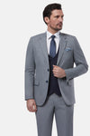 Zagreb Silver 3 Piece Suit By Benetti Menswear